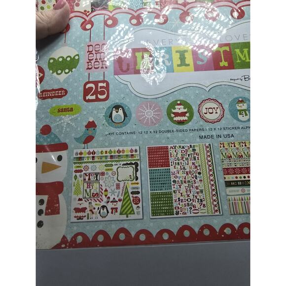 Echo Park Collection Kit 12"X12"-Santa's Christmas Delivery Scrapbook kit - Picture 2 of 5